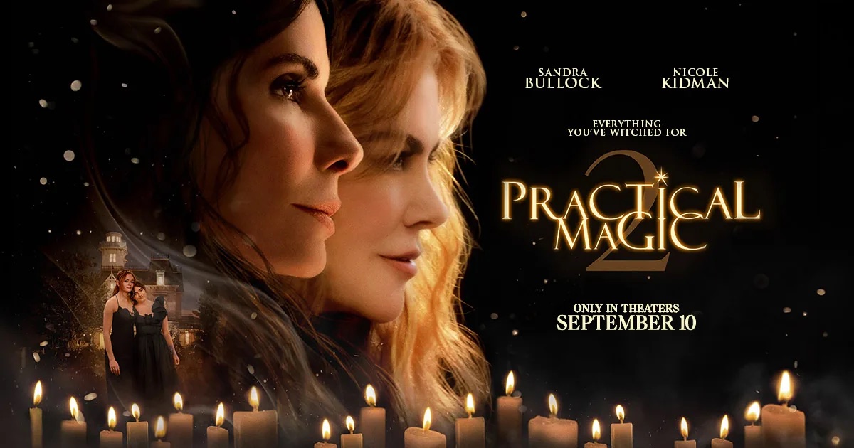 Imazhi zyrtar promovues për filmin Practical Magic 2.